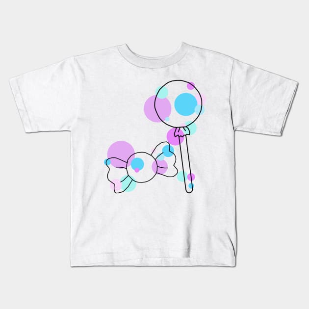 Sweeties Kids T-Shirt by edajylix